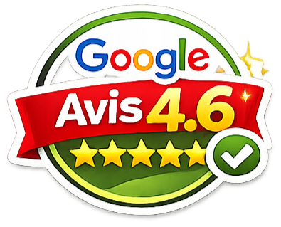 Avis Google 4.8 étoiles